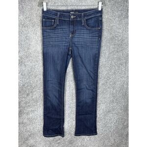 SIMPLY VERA Vera Wang Jeans Womens‎ Size 6 Blue Bootcut Denim 5 Pocket